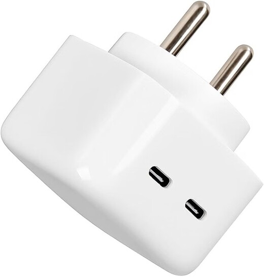 Click to enlarge UNIGEN 35W Dual Port USB-C Power Delivery Wall Adapter | BIS Certified