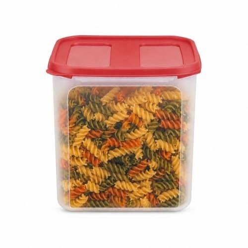 Cutting EDGE 2X Series 4.5L Airtight Modular Container, Set of 1 (Dark Red) Plastic Material, 1 Piece Set, Capacity 4.5 L, Kitchen Organization, Multipurpose Storage