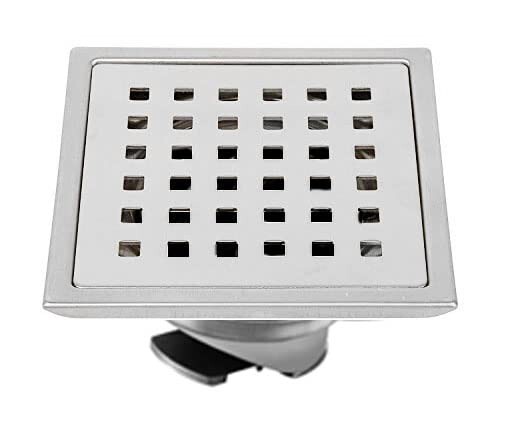 Aquieen Stainless Steel Bathroom Floor Water Drain Grating (Floor Jali) (Gratings with Anti-Cockroach, Arrossa)