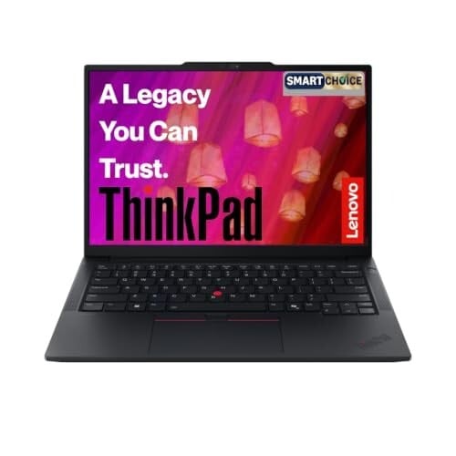 Click to enlarge Lenovo Smartchoice ThinkPad E14, AMD Ryzen 7 250, 16GB RAM, 512GB SSD, WUXGA IPS 14”(35.56cm), Win11, Office 2024, Black, 1.41Kg, 21T0S0FP00, Fingerprint, Backlit, 300 Nits, 1Y Onsite Warranty, Laptop
