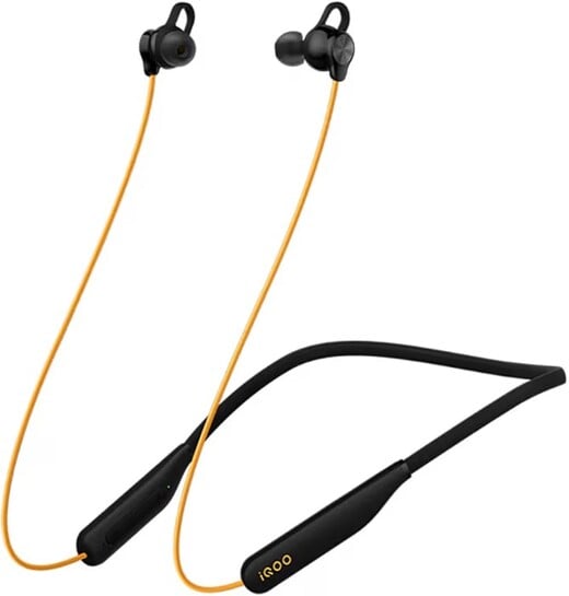 iQOO Wireless Sport | Bluetooth in-Ear Earphones with Mic | 11.2mm Driver | 80ms Low Latency | 18 hrs Battery