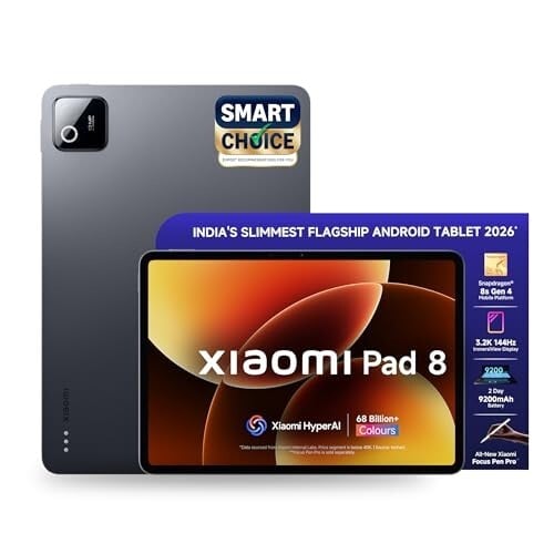 Xiaomi Pad 8, 11.2-inch LCD 3.2K, 8GB RAM, 128GB ROM