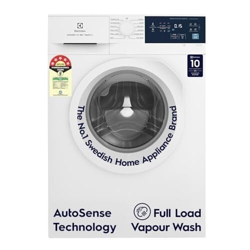 [HDFC CC EMI | Electrolux 8kg/5kg 5 Star Front Load Washer Dryer – UltimateCare 300