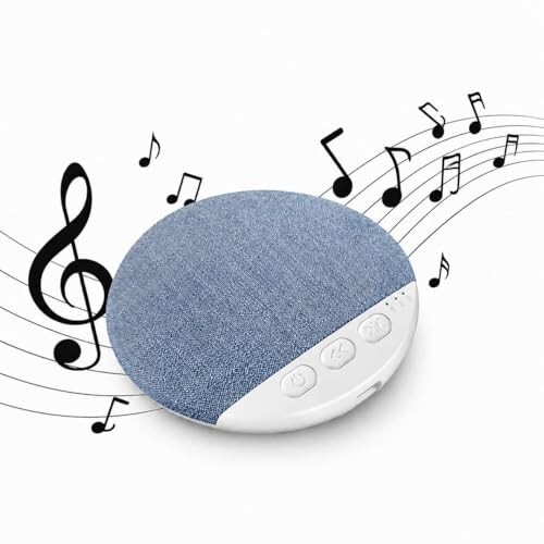 Hexon Bluetooth Pillow Speaker for Sleeping,Ultra-Thin Under Pillow Speaker with White,Pink Noise, Sleep Timer, Wireless Private Listening,Rechargeable Sleep Aid for Side Sleepers,Bedtime Music (Without Cable)