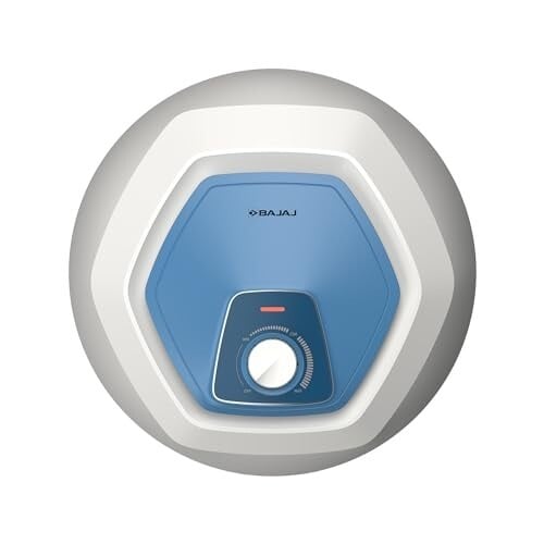 Bajaj Armour Contempo 25L Storage Water Heater | 5 Star Bathroom Geyser | Faster Heating | Thermo-Knob | Shock-Resistant | Rust-Proof | Child Safety | 7Y Tank | 6Y Element | 2Y Warranty | White
