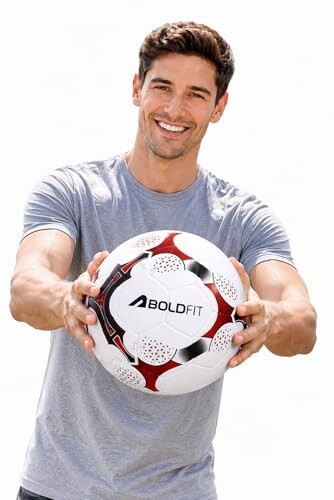 Boldfit Blaze Football Practise Foot Ball with Pump Training Football Size 5