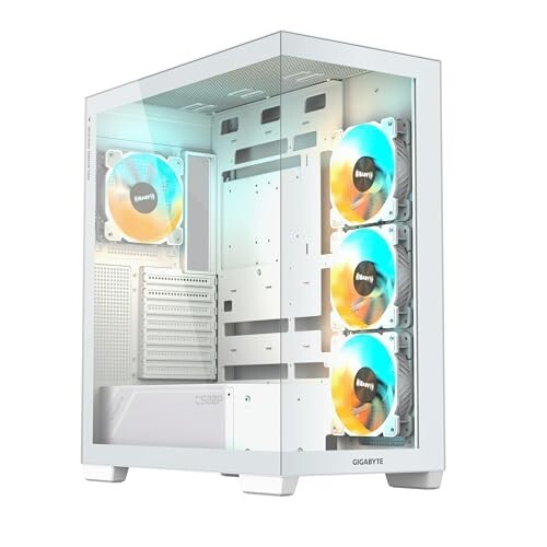 GIGABYTE C500 Panoramic Stealth ICE Mid Tower Gaming Cabinet | Panoramic Glass