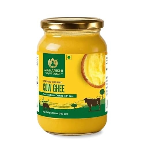 Maharishi Ayurveda 100% Pure Lab-Tested Bilona Churned Desi Cow Ghee