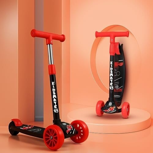 Click to enlarge Kidsmate Cruiser Kick Scooter for Kids with Broad Wheels