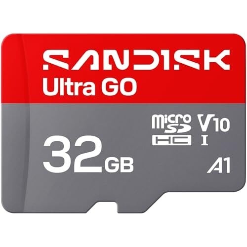Click to enlarge SANDISK 32GB Ultra Go microSD Card UHS-I, Up to 120MB/s, Full HD Video, Memory Card