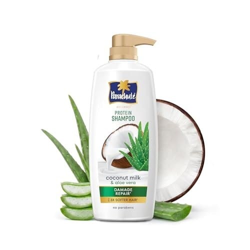 Parachute Advansed Protein Shampoo | with Coconut Milk and Aloe Vera