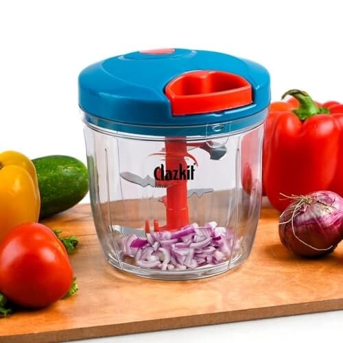 Clazkit Kitchen Dori Handy Vegetable and Fruit chopper - 900ml [23% Coupon]