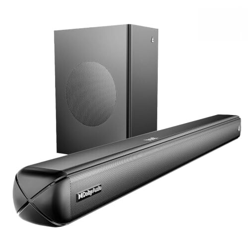 boAt Smartchoice Aavante 2.1 1600D/Orion Plus, Dolby Audio, 160W Signature Sound,Bluetooth Home Theatre Soundbar Speaker (Premium Black)