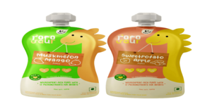 Check out Rorosaur Fruit Purees for Babies, Sweetpotato Apple & Muskmelon Mango INSTAMART