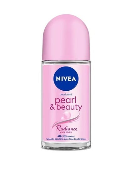 NIVEA Deodorant Roll On Pearl Beauty Radiance For Eventoned And Beautiful Underarms 72Hours |