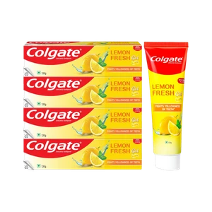 Colgate Lemon Fresh Whitening Gel Toothpaste (480 g, Pack of 4)