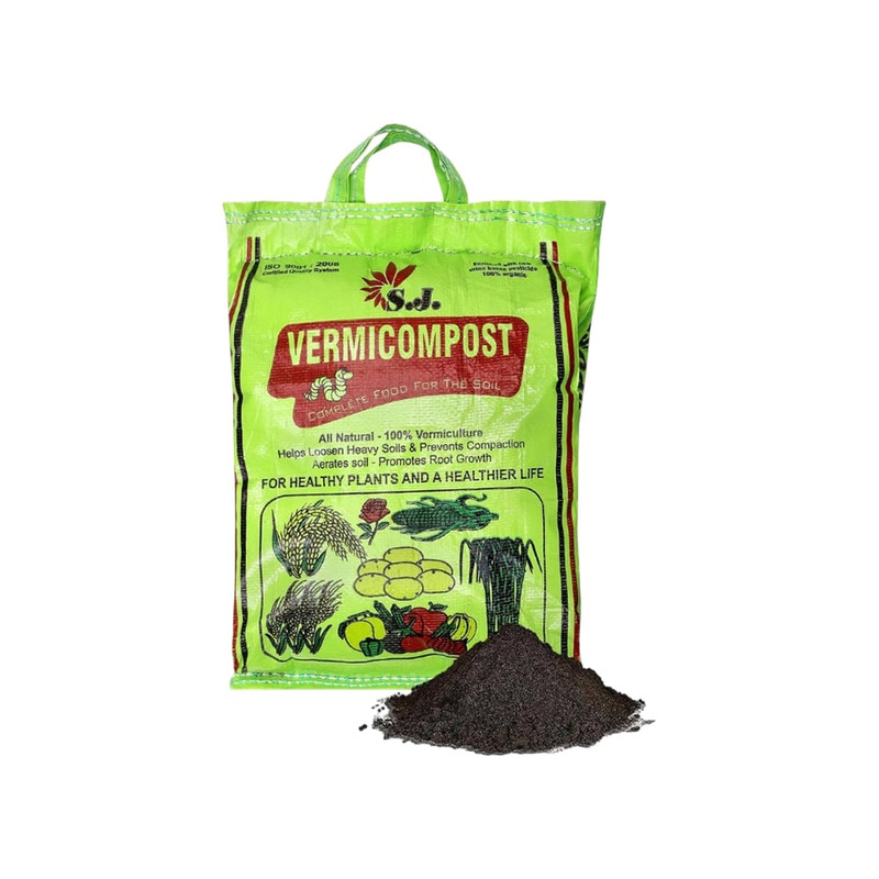 Click to enlarge Blinkit : S.J. Soil Junction Organics Vermicompost 5kg