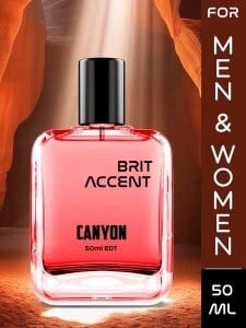 BRIT ACCENT CANYON-Parfum Long-Lasting Luxury Specially Curated For Unisex Eau de Toilette - 50 ml