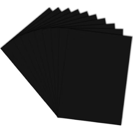 Eclet A4 Black Paper 180-210 GSM (Pack of 20)
