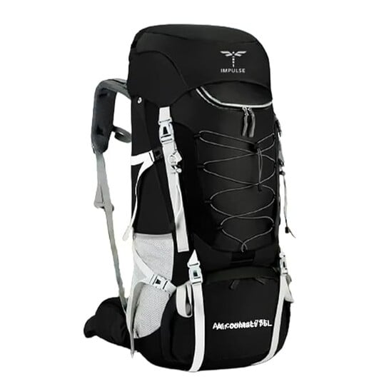 Impulse Expedition rucksack bags 75 litres travel bag for men tourist bag for travel backpack for hiking trekking Bag for men camping bag with 1 Year Warranty