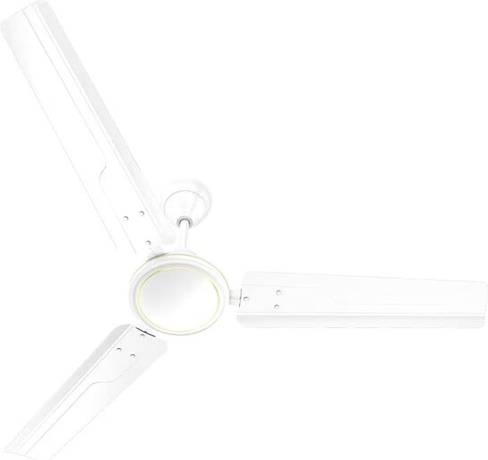 Havells REO Vaayu 1200mm ES Ceiling Fan | High Speed, High Air Delivery | Strong & Powerful, Air Delivery: 220CMM | RPM: 370 | 2 Year Warranty | (Pack of 1, White)