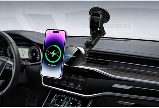 Energizer 2-in-1 15W Magnetic Wireless Charging Vent Mount for Smartphones (ECA002)