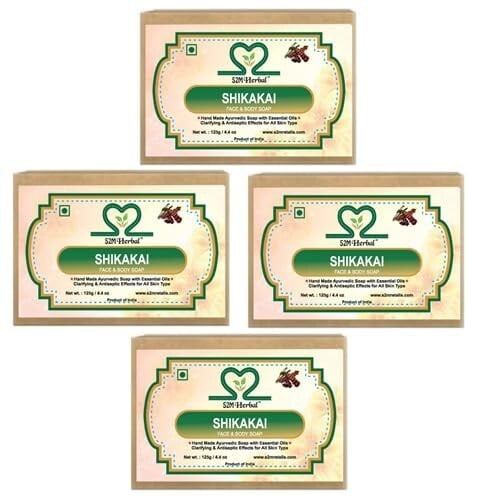 Shikakai soap (4 x 125 g)