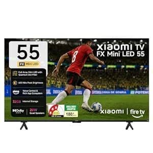 Xiaomi 138 cm (55 inches) Smart TV MiniLED QLED Fire TV