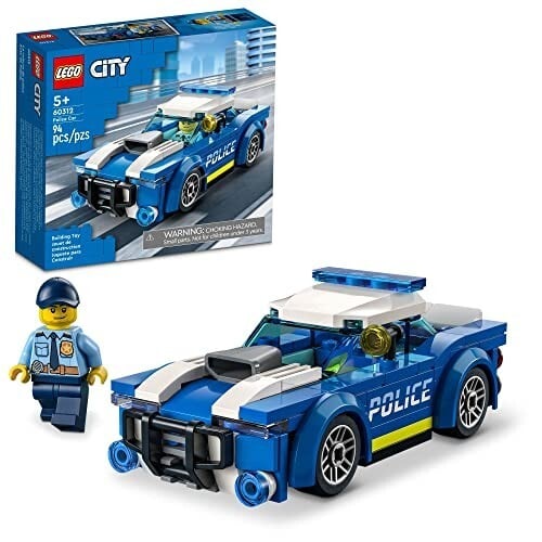 LEGO City Police Car 60312 Building Kit for Kids Aged 5 and Up