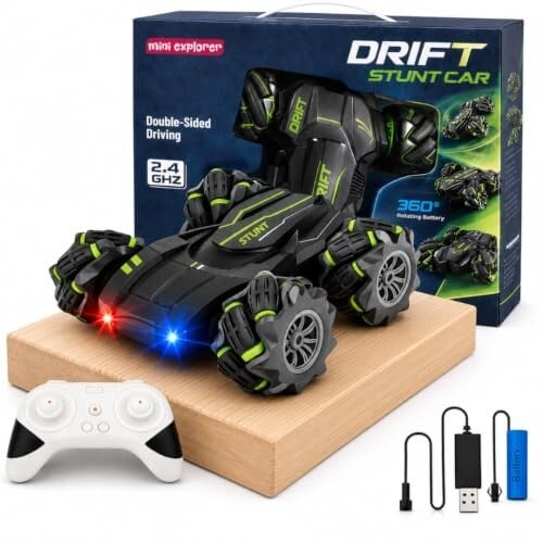 Click to enlarge MiniExplorer Remote Control Car Toy | 4x4 RC Drifting Car for Kids & Adult