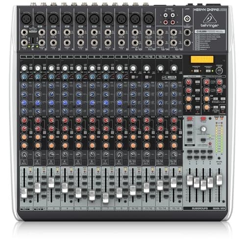 Behringer Xenyx QX2442USB Premium 24-Input 4/2-Bus Mixer with USB Interface