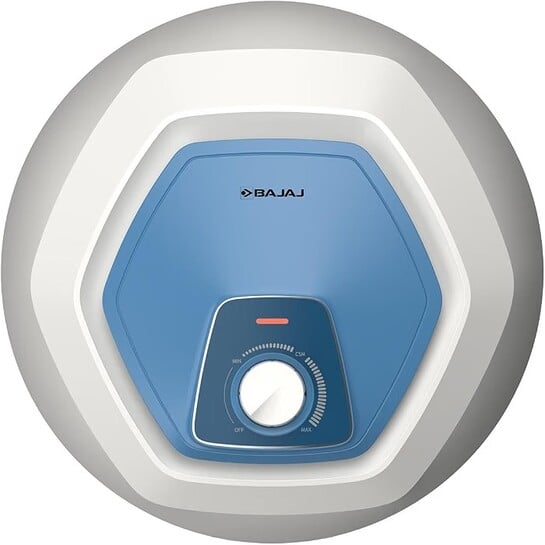 Bajaj Armour Contempo 15L Storage Water Heater | 5 Star Bathroom Geyser | Faster Heating | Thermo-Knob | Shock-Resistant