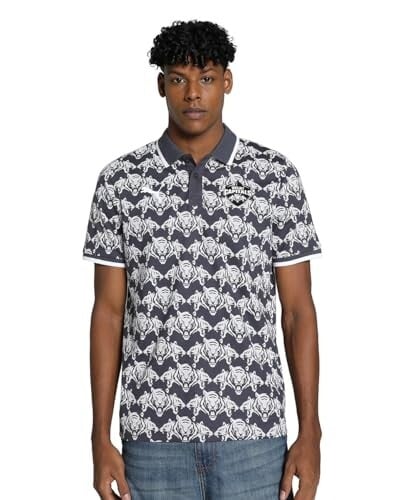Click to enlarge Official IPL Merchandise Deal! Puma x Delhi Capitals Men's Printed Polo T-Shirt @ 72% OFF