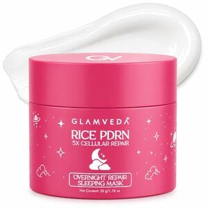 Sample loot - Glamveda Rice PDRN & Collagen Night Mask for Glowing Skin