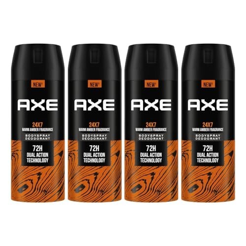 Axe Recharge Long Lasting Deodorant Bodyspray For Men 150 ml, Pack of 4