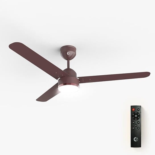 CG AeroSwift Prime Ceiling Fan (1200mm) | High speed BLDC Motor |5 star rated |LED Downlight