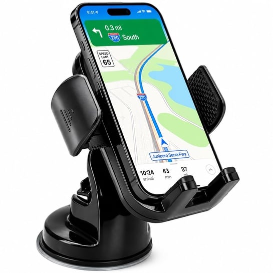 Tizum Car Mobile Holder @ ₹223 Only | 20% OFF Coupon | 360° Rotatable Dashboard & Windshield Mount!