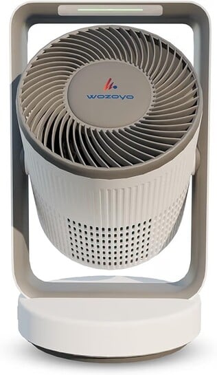Pure Air PA4 2in1 Wozoyo Air Purifier+Fan for Home&Office,4-in-1 Filter