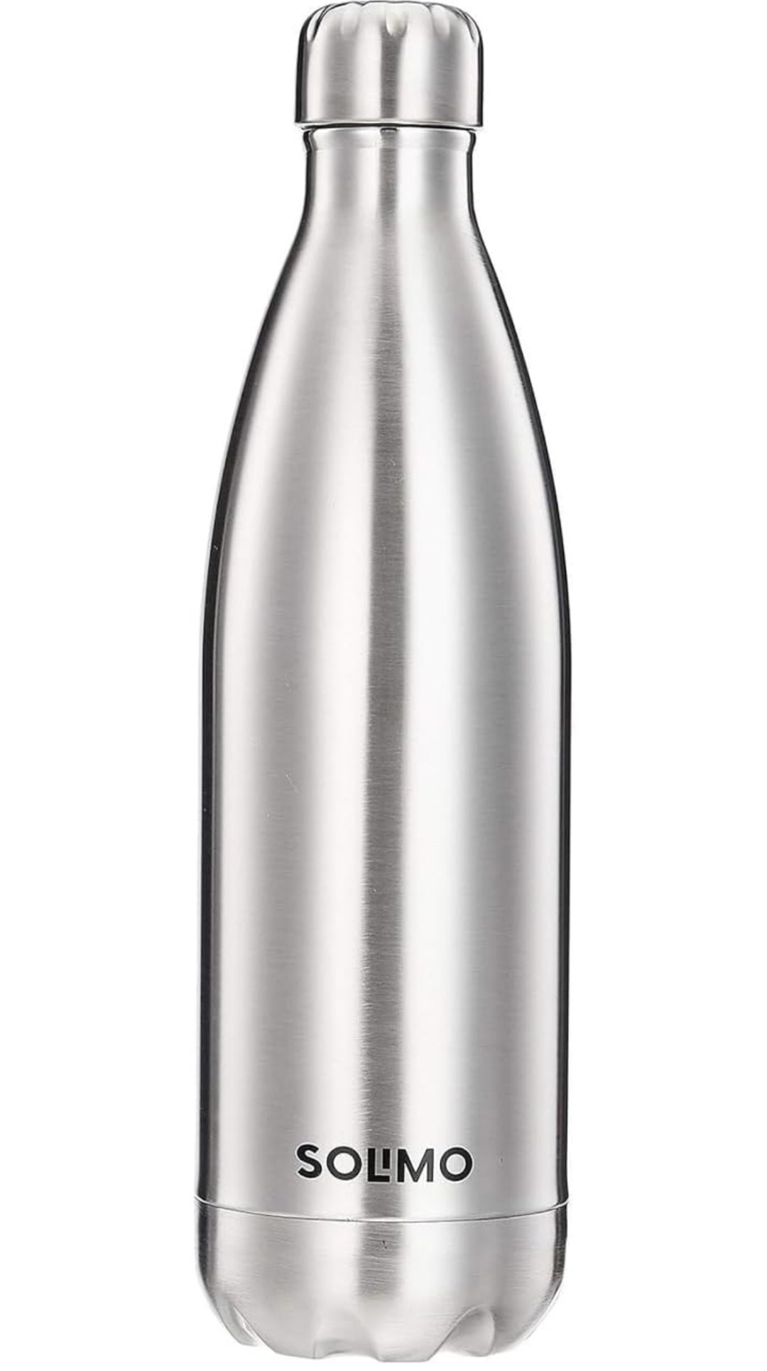 Click to enlarge Solimo Stainless Steel 24hrs Hot & Cold Flask 1L