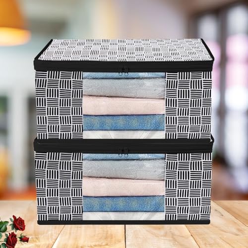 ANKIT INTERNATIONAL Organizer For Wardrobe (Pack Of 2) Stora
