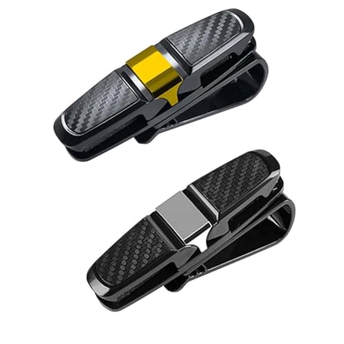 Car Sunglass Holder Visor Mount Clip Eyewear Ticket Storage