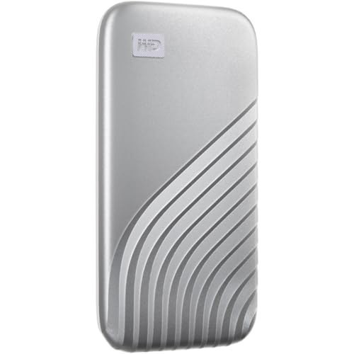 Click to enlarge WD My Passport™ SSD 1TB Silver, 1050MB/s Read, 1000MB/s Write, PC & Mac Compatiable, 5 Year Warranty