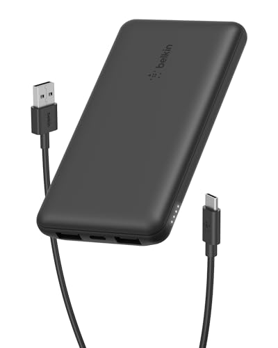 Belkin 10000 mAh Power Bank | Super Fast Charging | USB-C PD