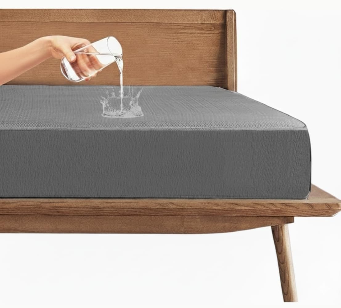 Trance Water Proof Terry Cotton Feel Mattress Protector