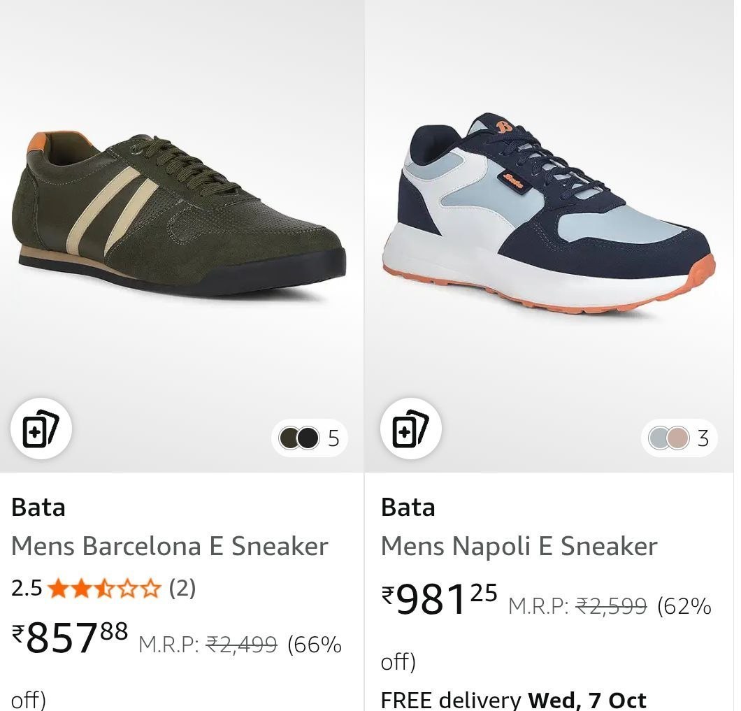 Upto 70% Off On BATA Footwear