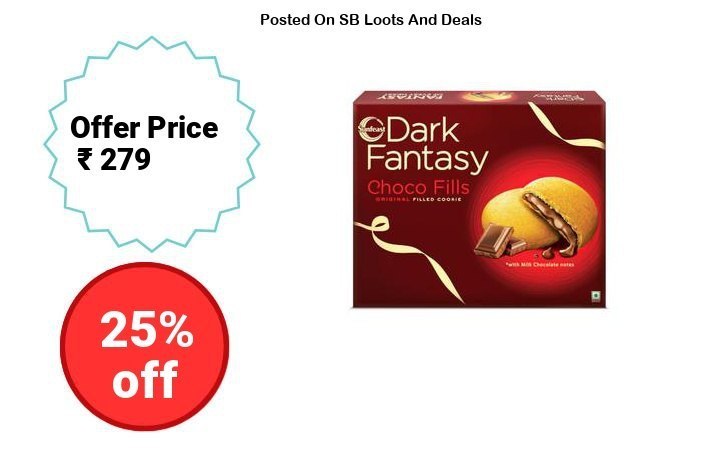 Sunfeast Dark Fantasy Choco Fills, 460g Original Filled Cook