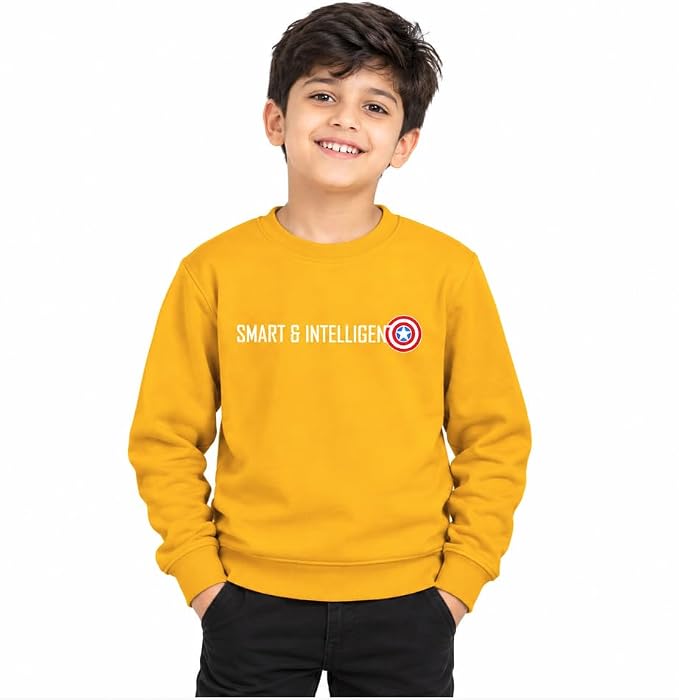Boys Round Neck Sweatshirt