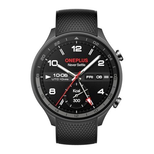 OnePlus Watch 2R with Wear OS 4 by Google,Snapdragon W5 Chip