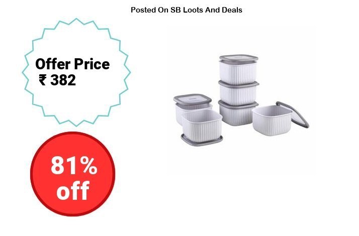 Amazon Basic Plastic Elegant Square Storage Containers Food