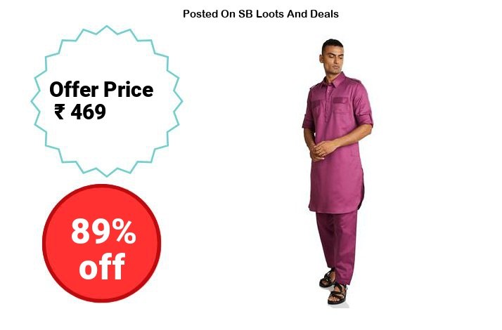 Amazon Brand - Symbol Cotton Men's Kurta Sets (Symethset-7_P